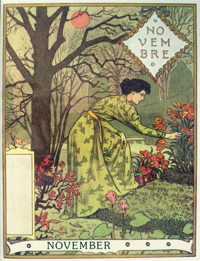 November by Eugene Grasset